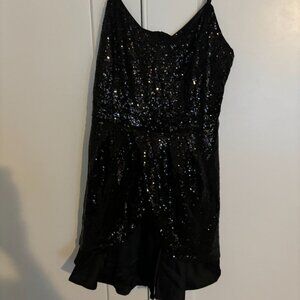 Zexxy Sequined Spaghetti Strap Dress